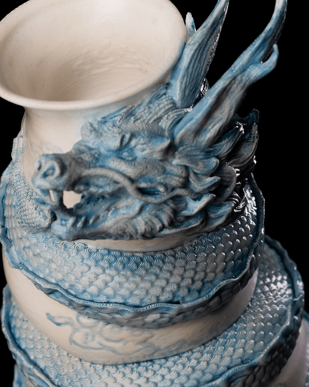Cachepot Dragon Wrapped Vase - Image 6