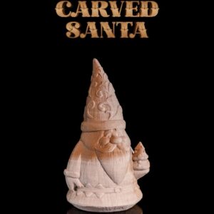 Carved Santa 