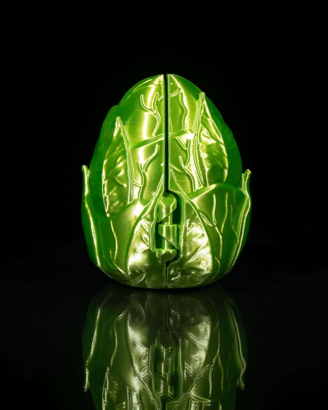 3D Printed Baby Leaf Dragon & Egg – Enchanted Forest Hatchling Collectible - Image 7