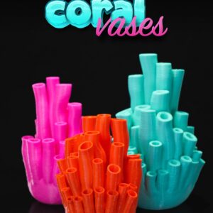 Coral Vases - S, M, L