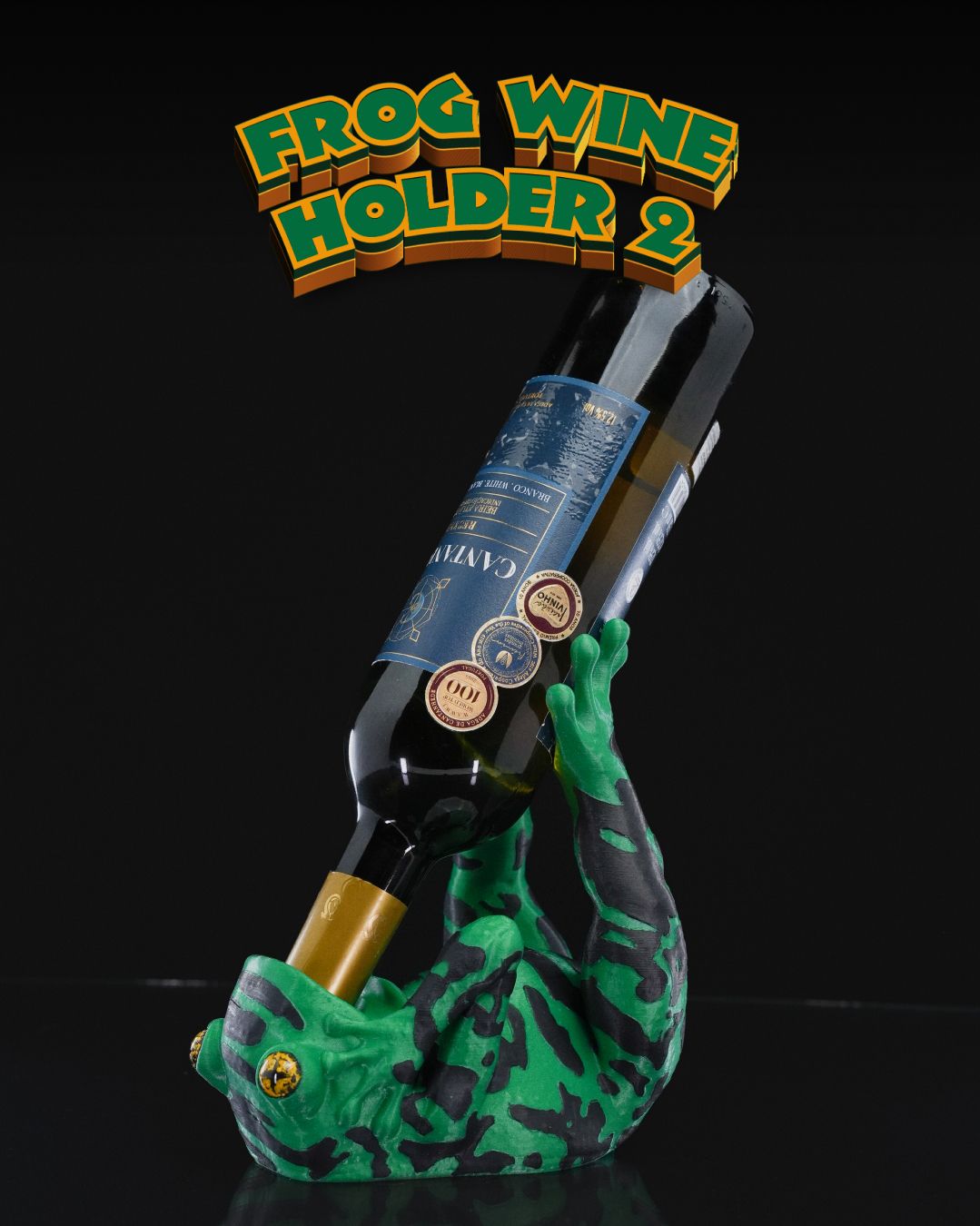 Frog Wine Holder 2