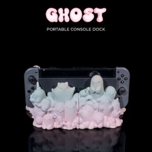 Cat Ghost Nintendo Switch Dock & Game Holder