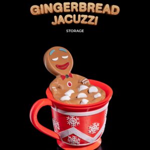 Gingerbread Jacuzzi Storage