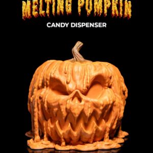 Melting Pumpkin Candy Dispenser