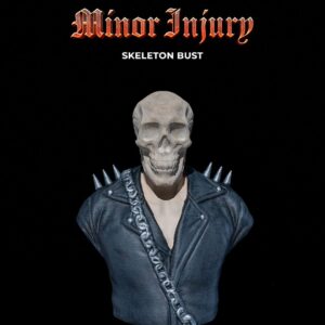 Minor Injury Skeleton Bust