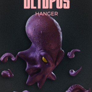 Decoração de Polvo - Octopus Hanger