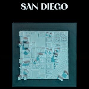 3D City Frames – San Diego