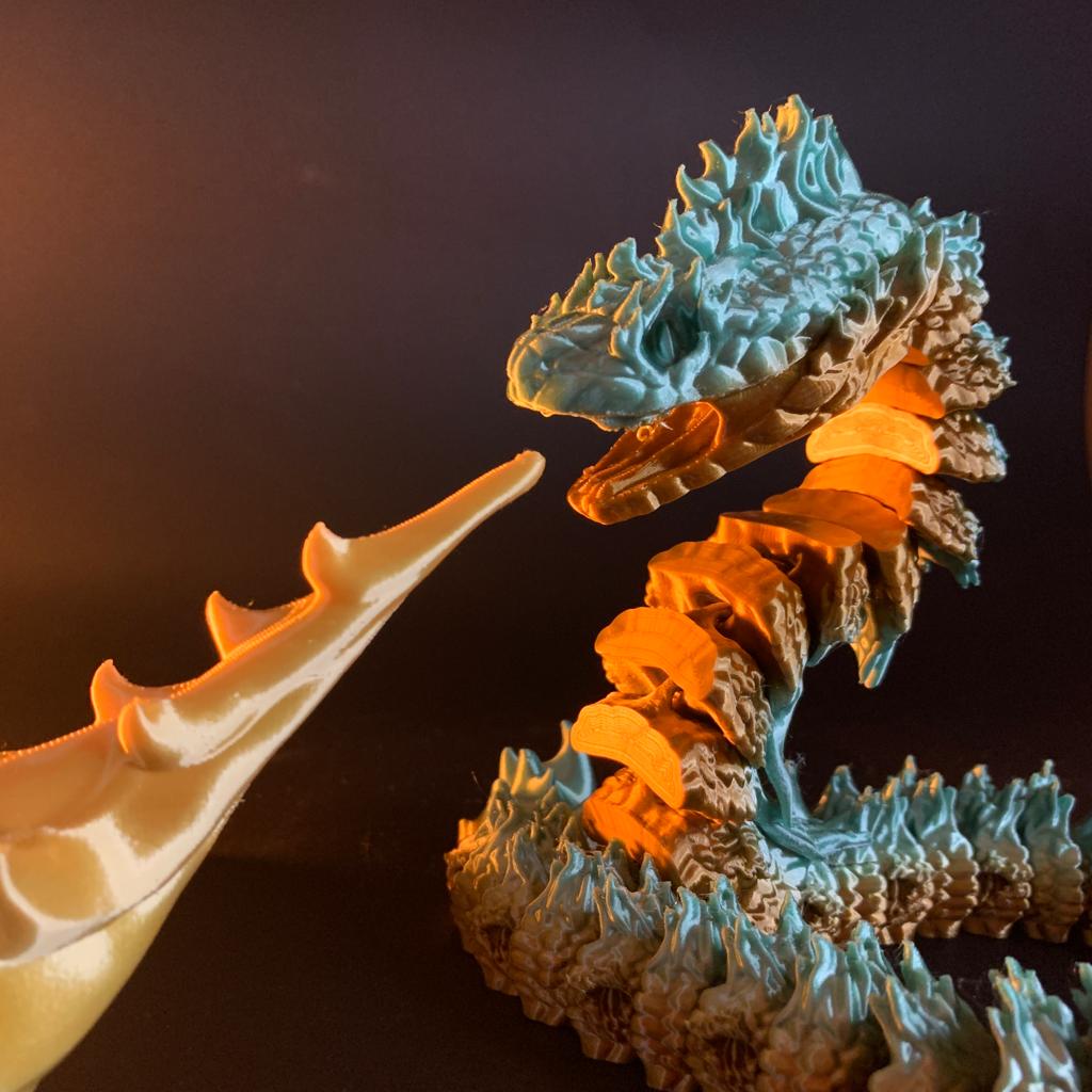 Boitata, the Articulated Fire Snake - Image 2