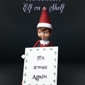 Duende Personalizado na Prateleira