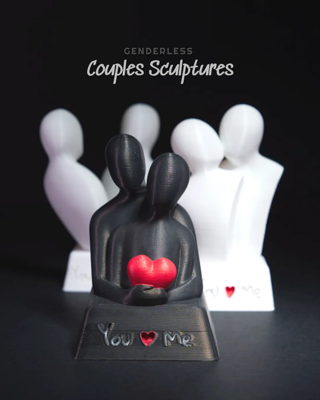 Escultura de Casal Amor
