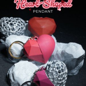 Pingente em Forma de Coração