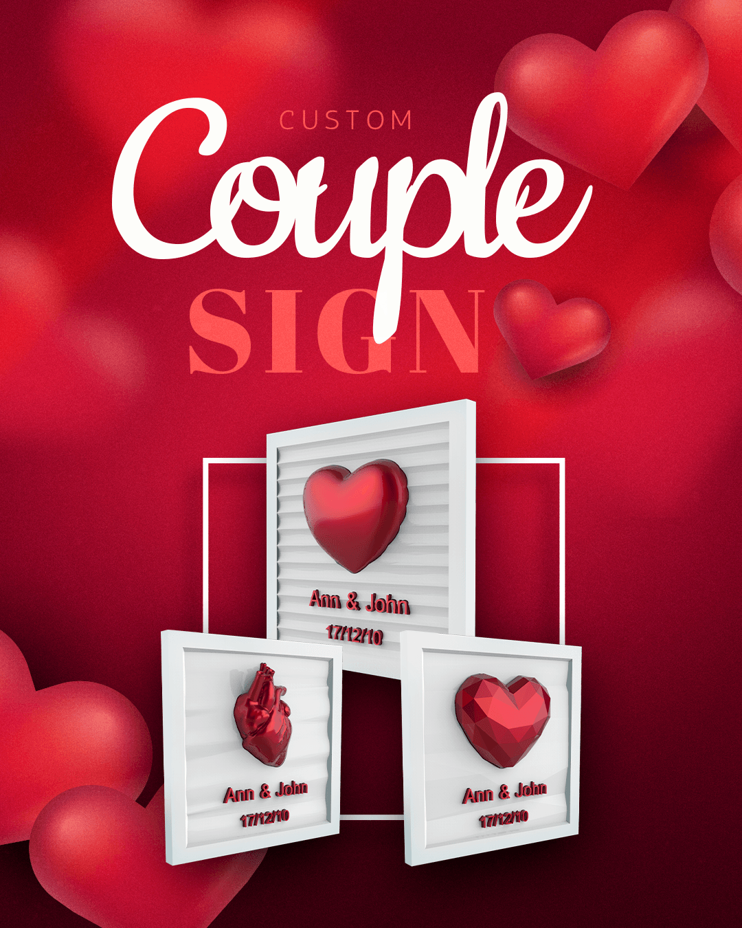 Quadro do Amor Customizado - Image 2