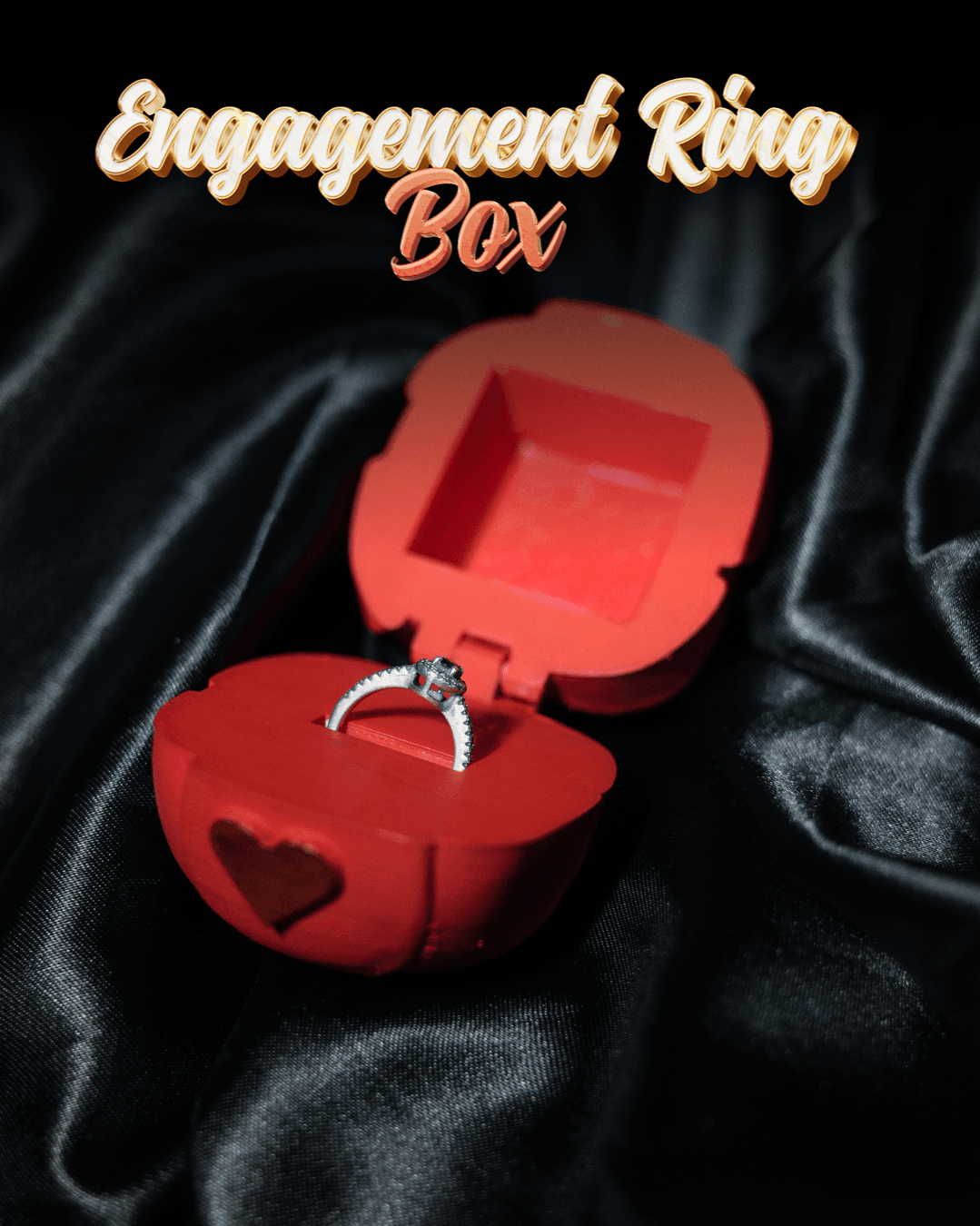 Caixa de Anel de Noivado