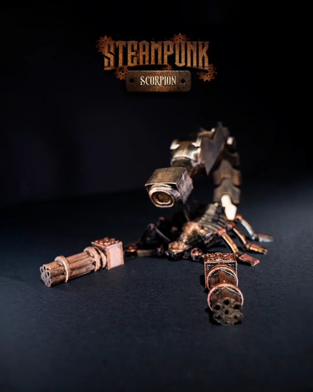 Steampunk Articulated Scorpion