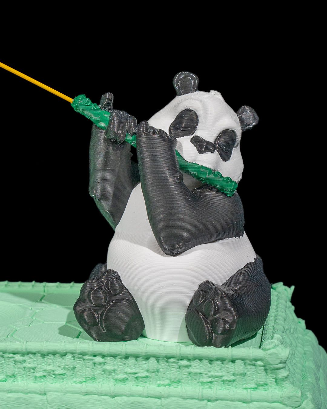 The Panda Flutist Incense Holder - Image 6