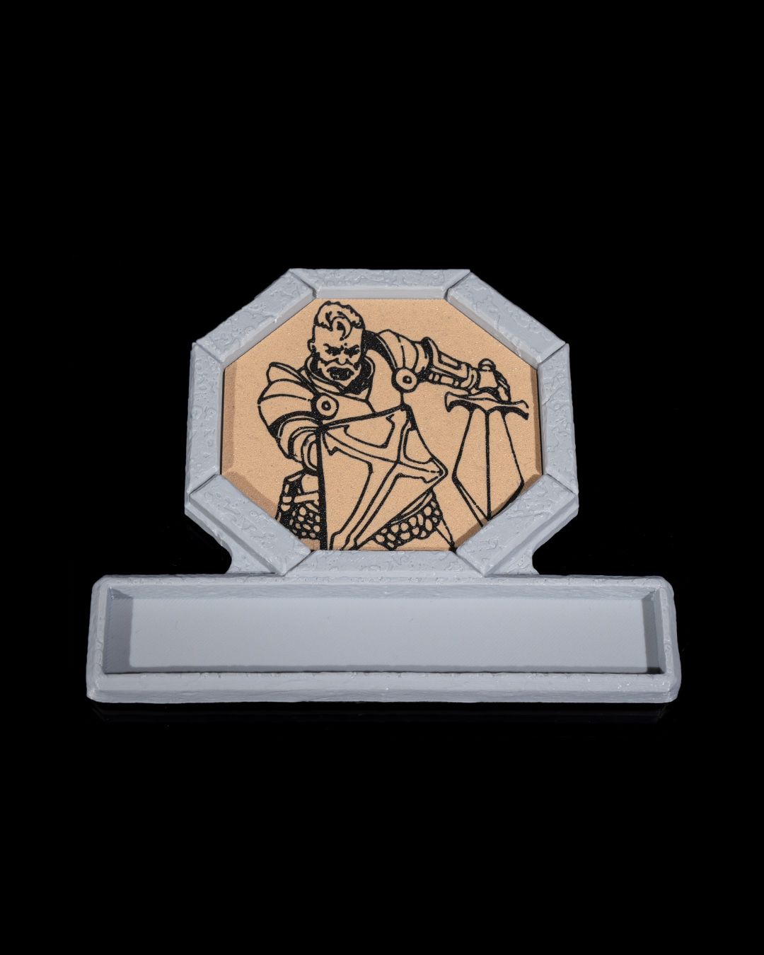 Versatile Class-ic Coaster and Dice Tray | RPG Accessory | Elegant Tabletop Decor - Image 6