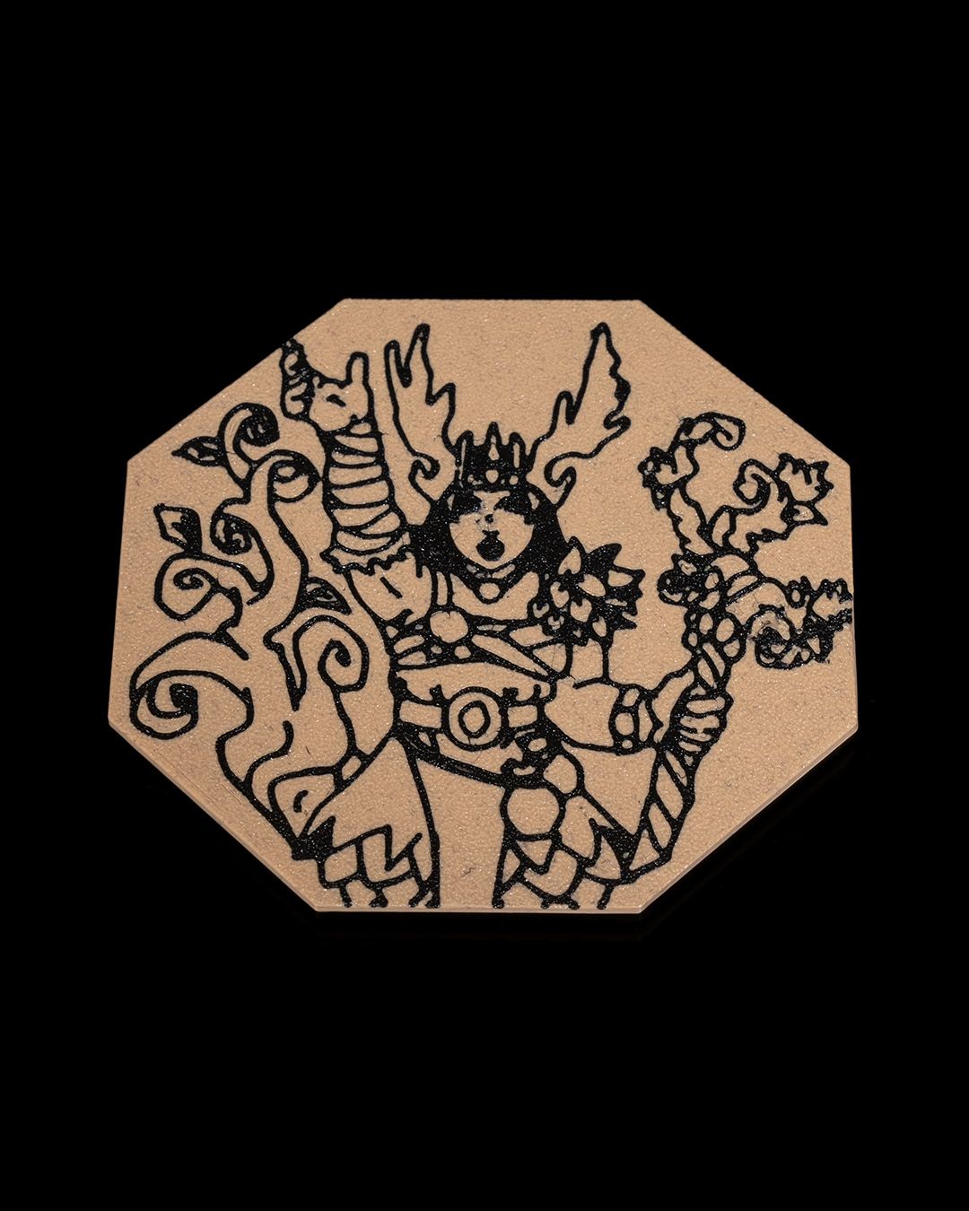 Versatile Class-ic Coaster and Dice Tray | RPG Accessory | Elegant Tabletop Decor - Image 8