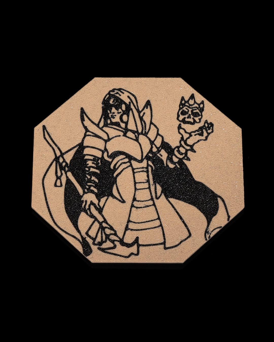 Versatile Class-ic Coaster and Dice Tray | RPG Accessory | Elegant Tabletop Decor - Image 10