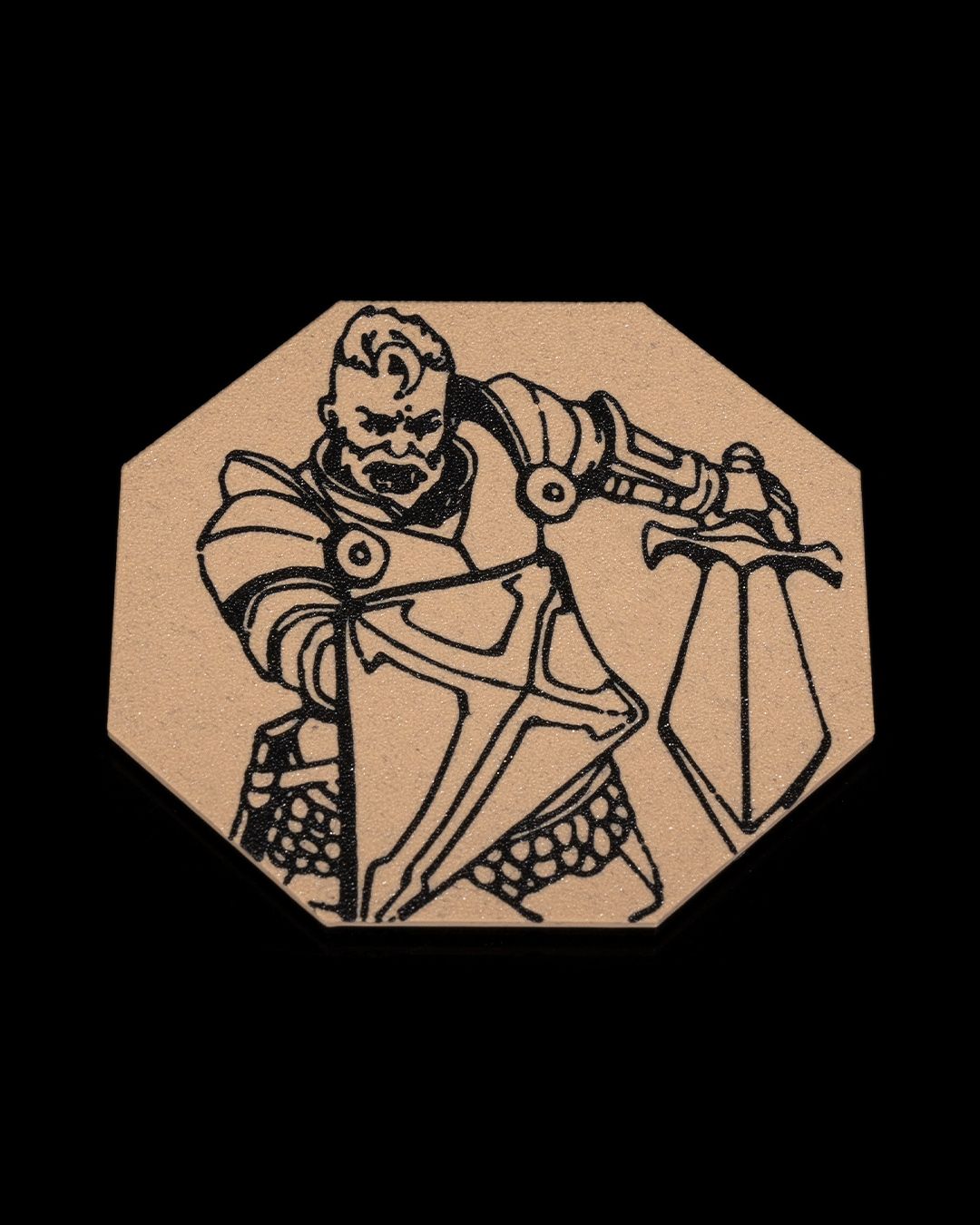 Versatile Class-ic Coaster and Dice Tray | RPG Accessory | Elegant Tabletop Decor - Image 12