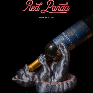Red Panda Wine Holder