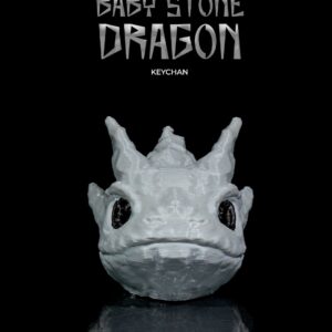 Keychain - Baby Stone Dragon