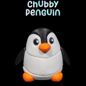 Keychain - Chubby Penguin