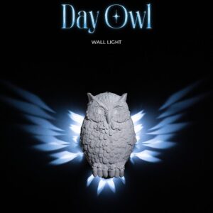 Day Owl Wall Light 