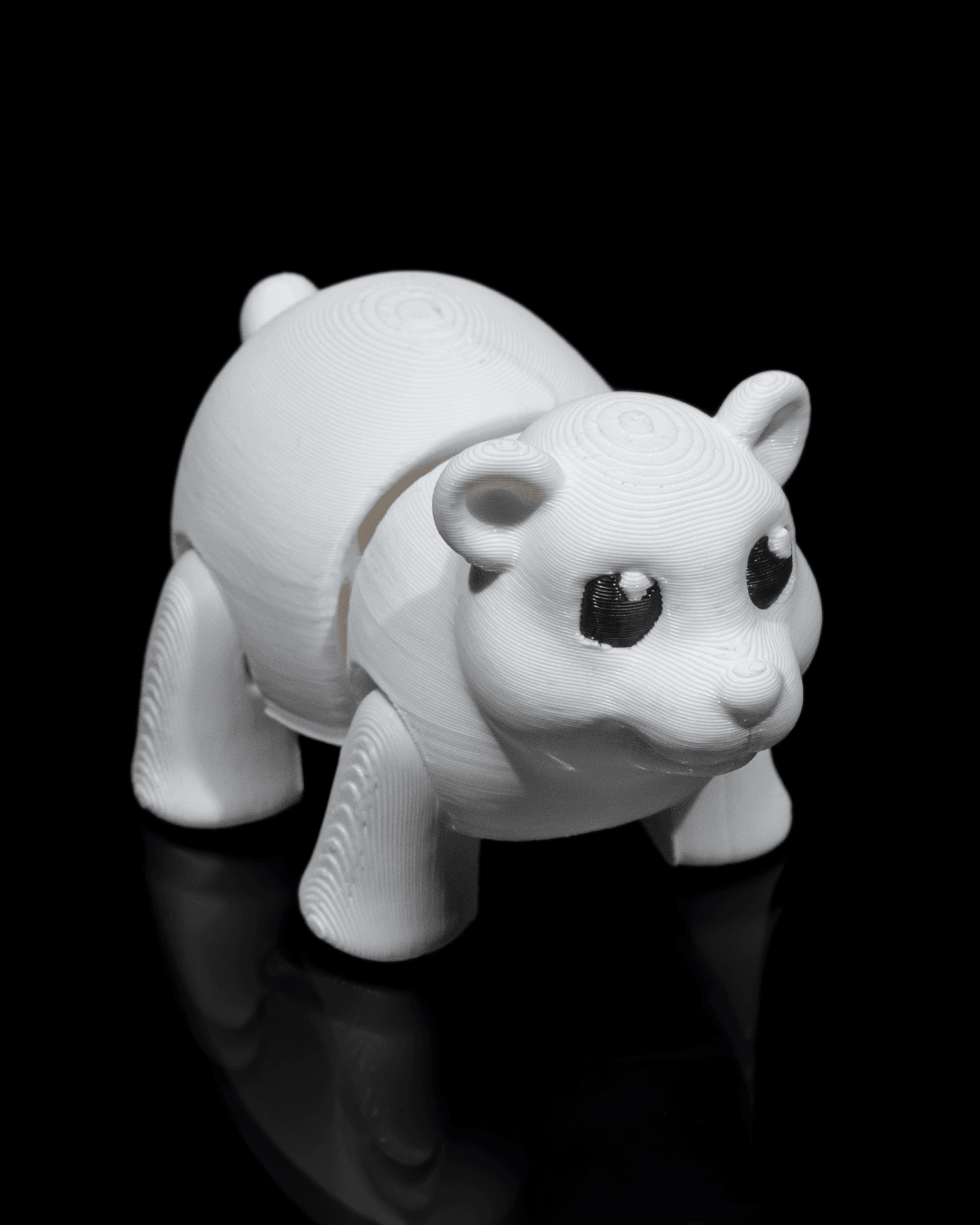 Keychain - Tiny Polar Bear - Image 2