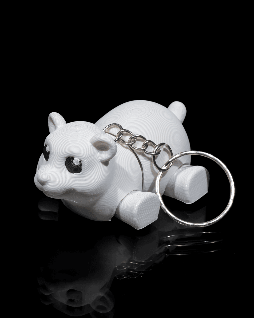 Keychain - Tiny Polar Bear - Image 6