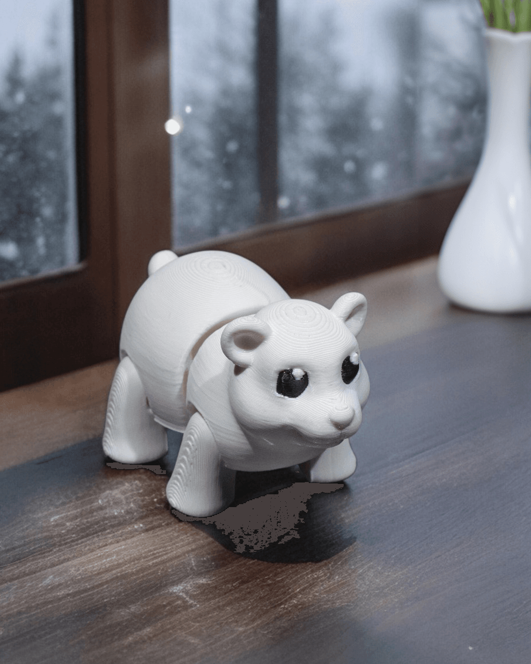 Keychain - Tiny Polar Bear - Image 4