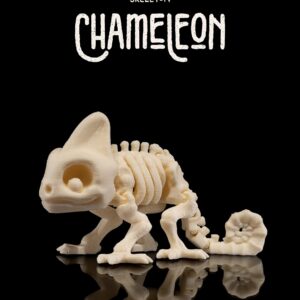 Skeleton Chameleon – Halloween Decoration