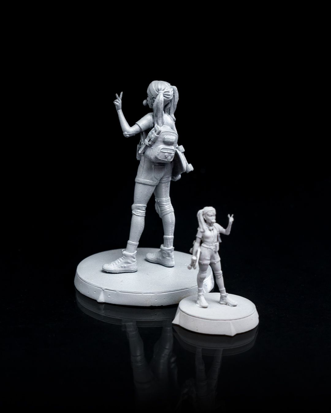 Heroes and NPCs of Nostalgia Quest | 3D-Printed RPG Miniatures | Ozzy Roses, Kyle Mcfly, and More - Image 3