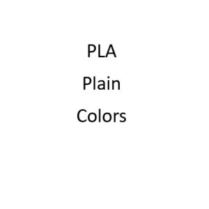 PLA - Plain Colors