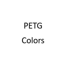 PLA - PETG Colors