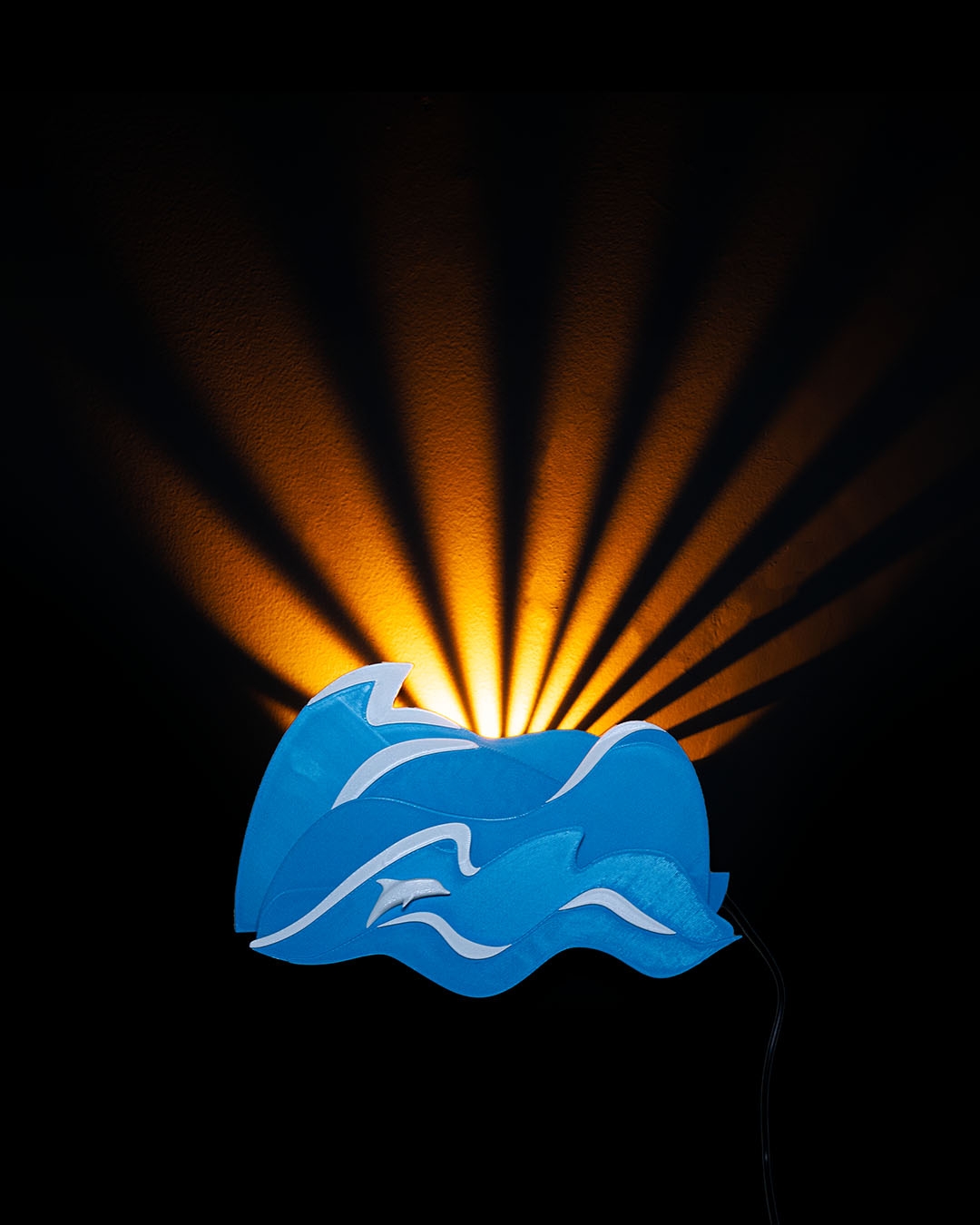 Sunset in the Ocean Wall Light - Image 2