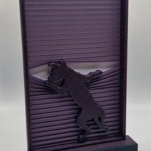 Peeking Dog/Cat Silhouette Art