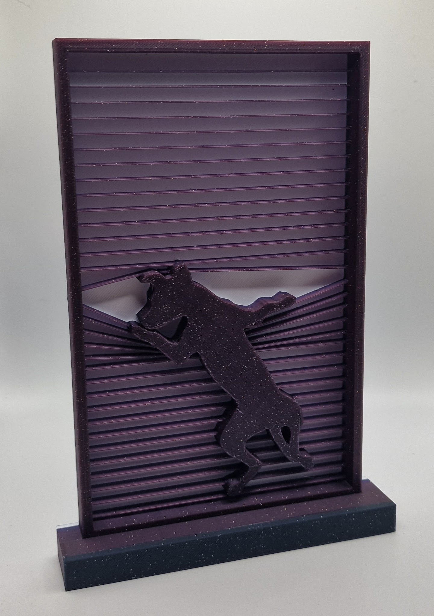 Peeking Dog/Cat Silhouette Art