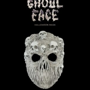 Ghoul Face Halloween Mask