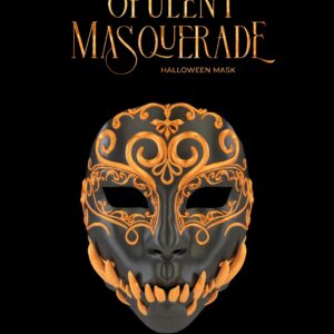 Opulent Masquerade Halloween Mask