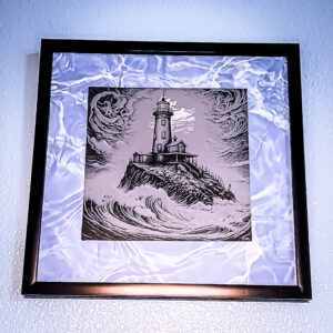 Lighthouse 3D Printed Artwork