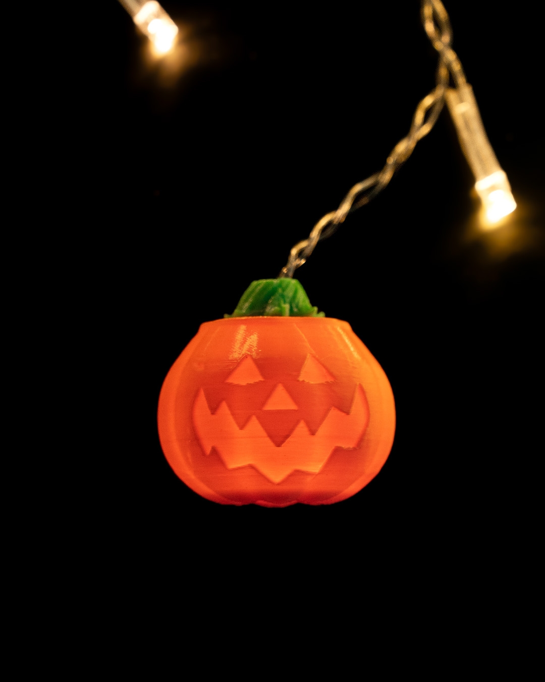 Pumpkin Glow Fairy Lights - Image 2