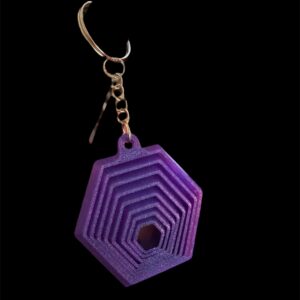 Fidget Keychain Purple