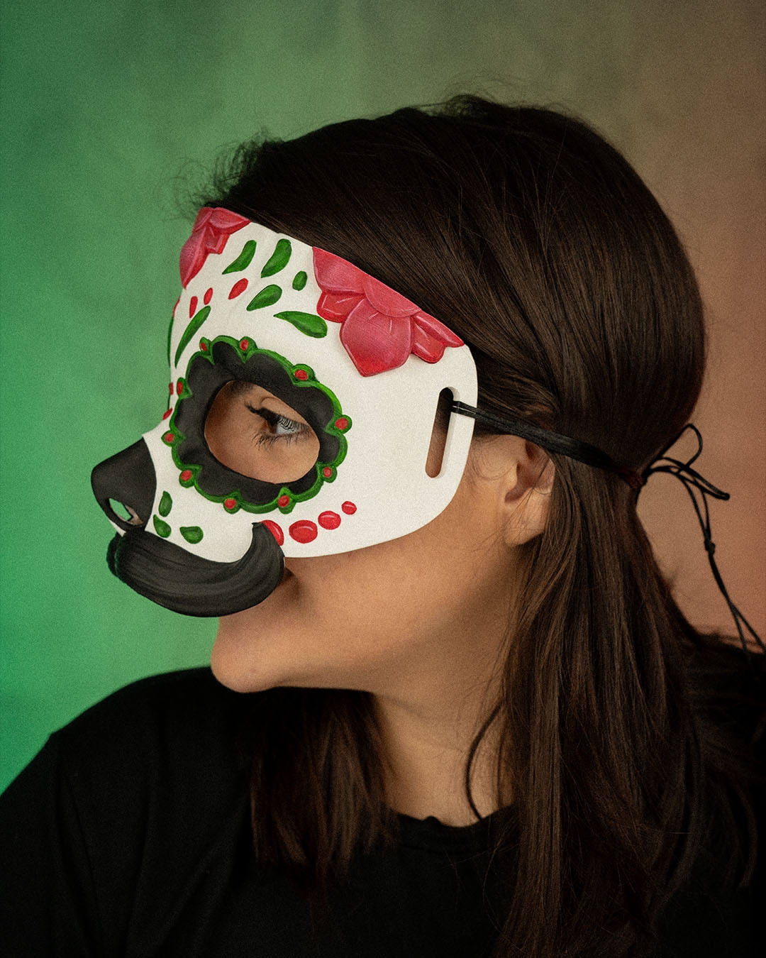 Mustache Calavera Mask - Image 4
