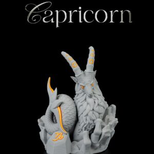 3D Printed Capricorn Statue