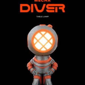 Mecha Diver - Table Lamp
