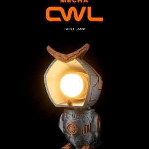 Mecha Owl  - Table Lamp