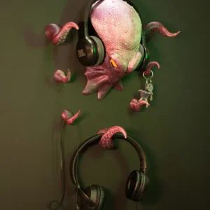 Cabideiro Polvo Design na impressora 3D - Octopus Hanger
