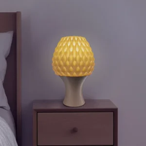 Luminaria Design na impressora 3D - Reversed Diamond Table Lamp