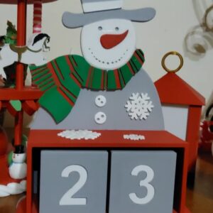 Snowman Christmas Countdown Calandar