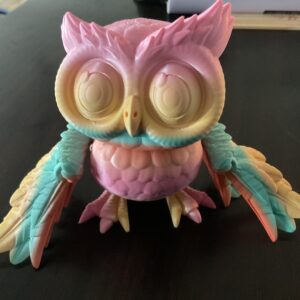 Colorful owl